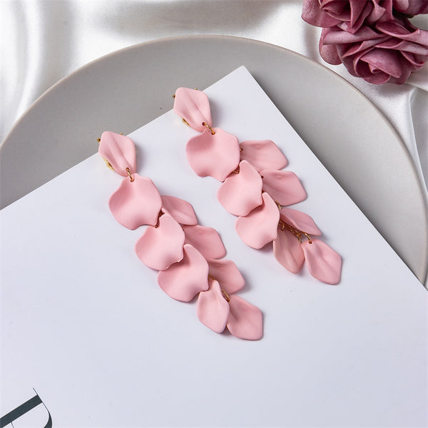 Tassel Petals Earrings