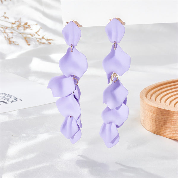 Tassel Petals Earrings