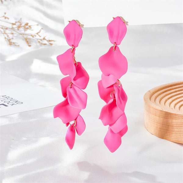 Tassel Petals Earrings
