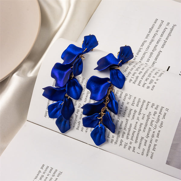Tassel Petals Earrings