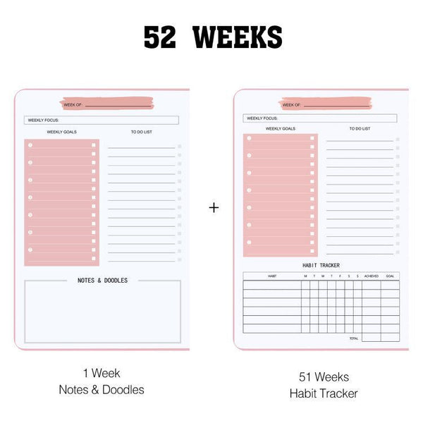 Undated Weekly Planners Q046