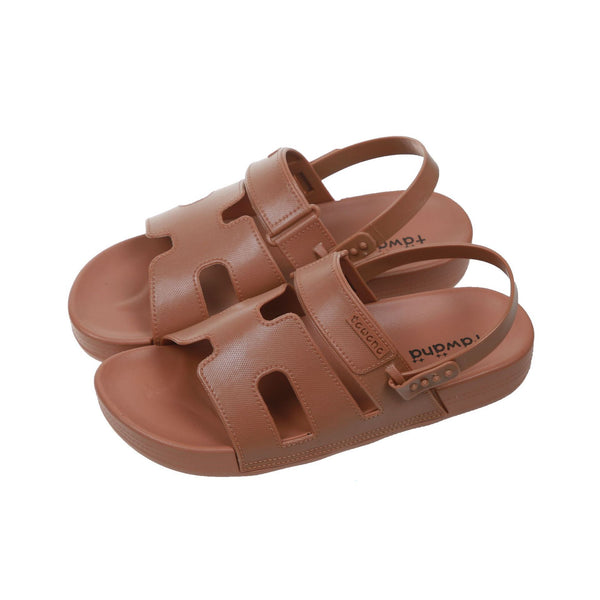 H Strap PVC Sandals 273