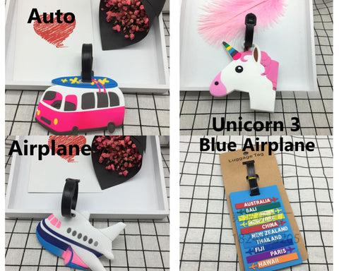 Cartoon Luggage Tags