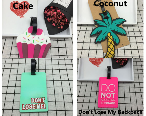 Cartoon Luggage Tags