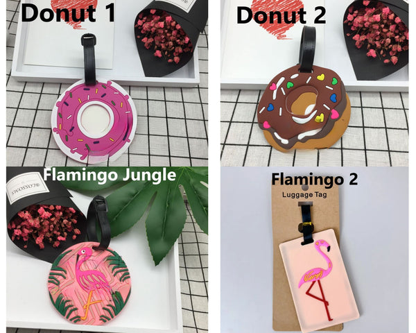 Cartoon Luggage Tags
