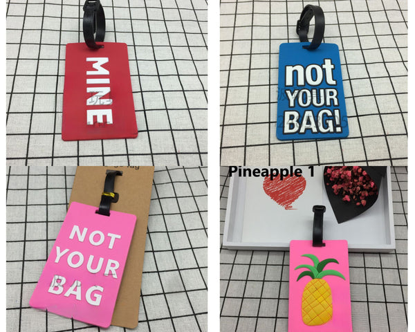 Cartoon Luggage Tags