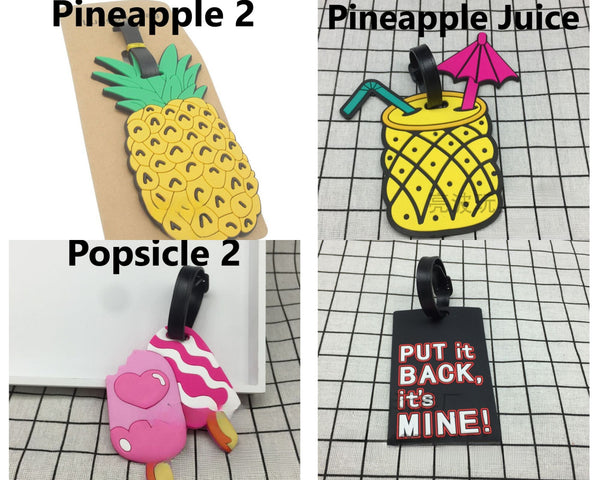 Cartoon Luggage Tags