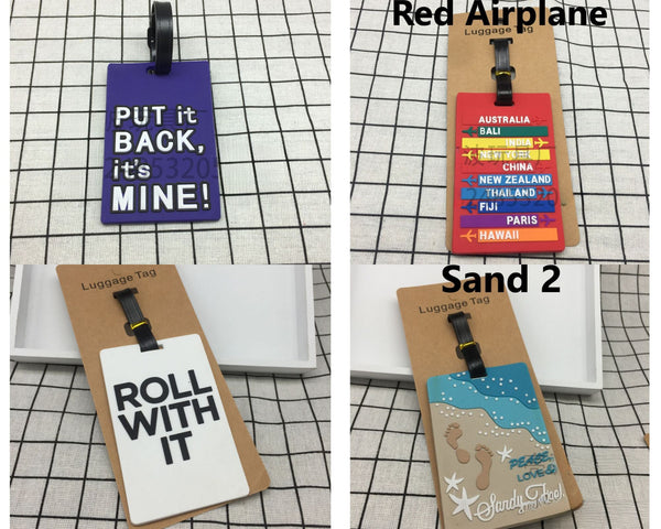 Cartoon Luggage Tags