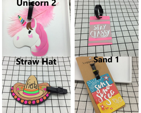 Cartoon Luggage Tags