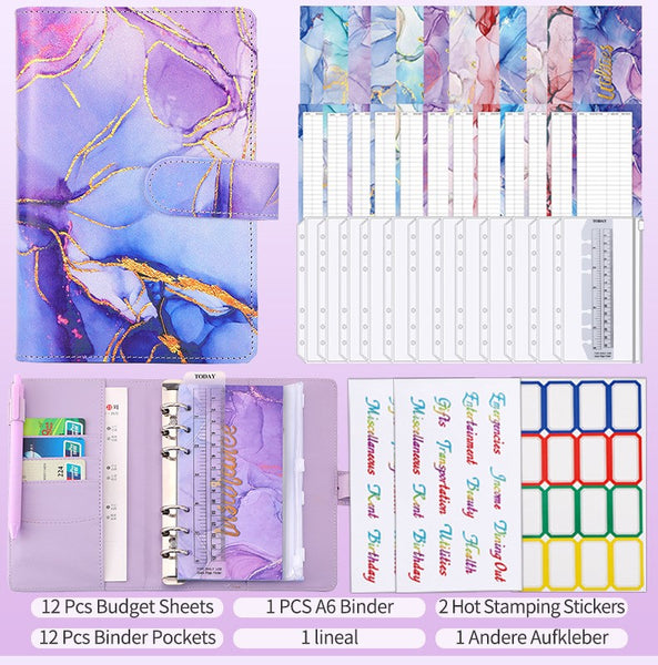 Marble A6 Budget Planner