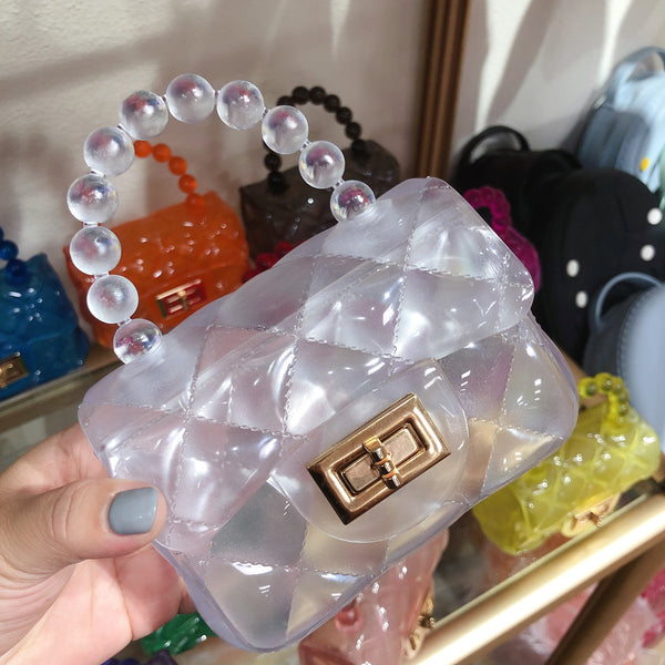 Mini PVC Quilted Sidebag 2131
