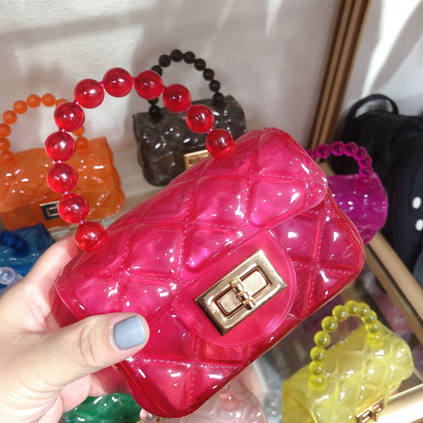 Mini PVC Quilted Sidebag 2131