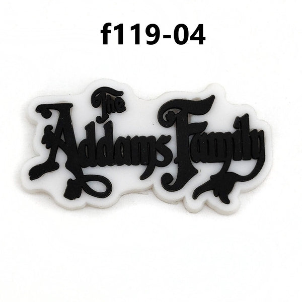 Wednesday Adams Croc Charms F119