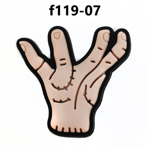 Wednesday Adams Croc Charms F119