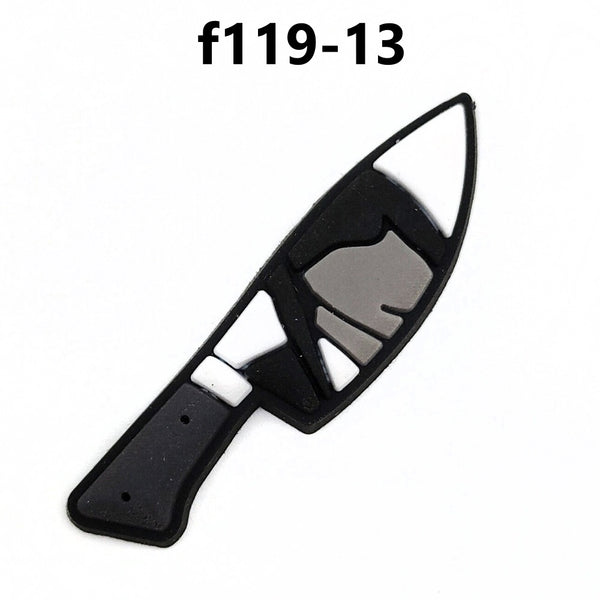 Wednesday Adams Croc Charms F119