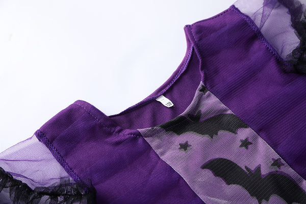 Purple Cute Halloween Dress