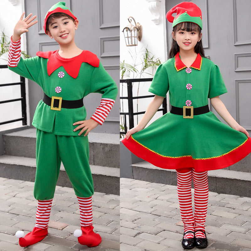 Girl And Boy Elf Costumes