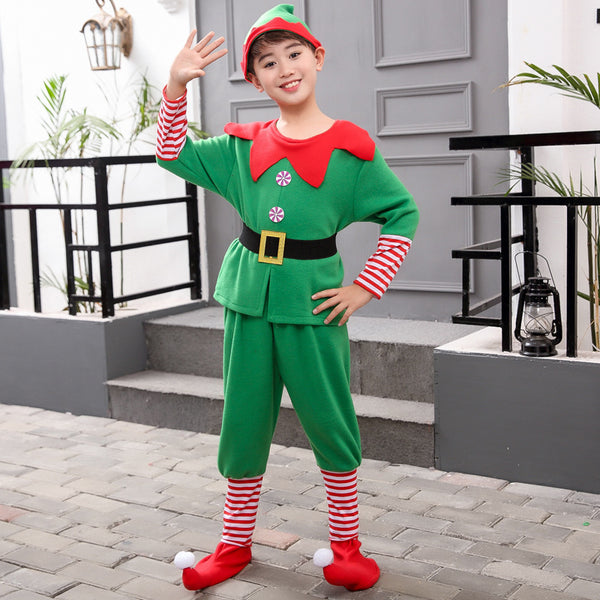 Girl And Boy Elf Costumes
