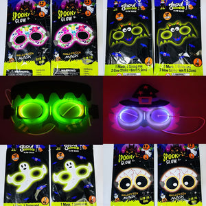 Halloween Glow Stick Masks