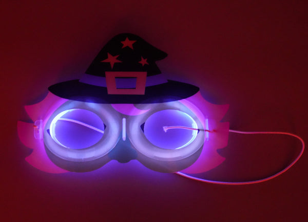 Halloween Glow Stick Masks