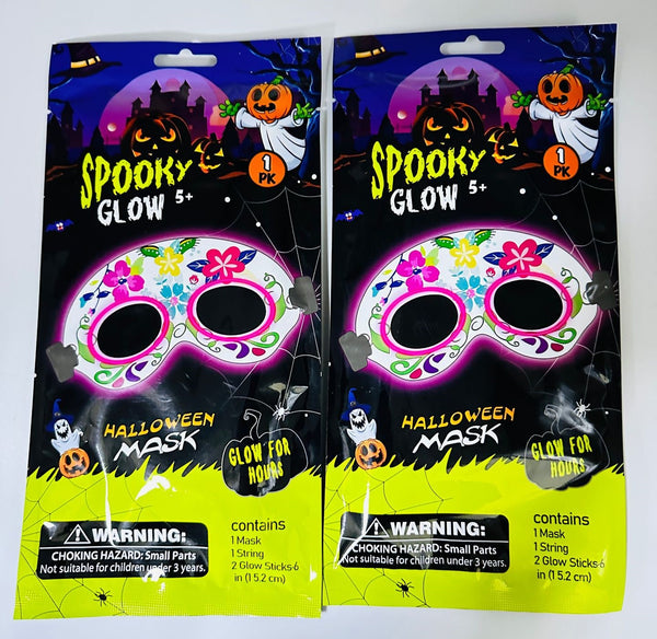 Halloween Glow Stick Masks