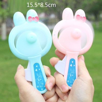 Hand Cranked Rabbit Portable Fans