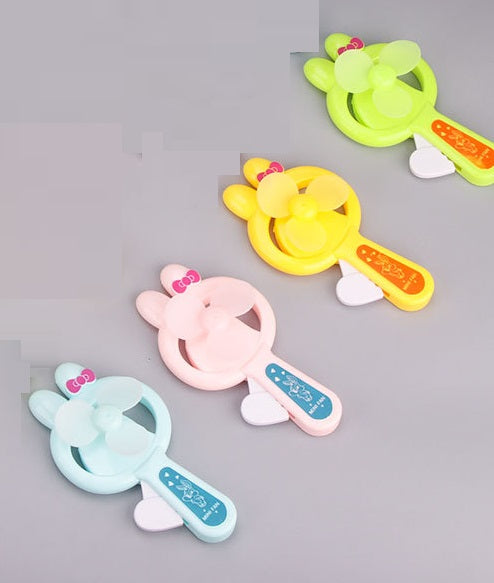 Hand Cranked Rabbit Portable Fans