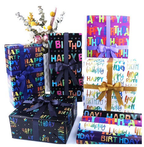 Happy Birthday Gift Paper
