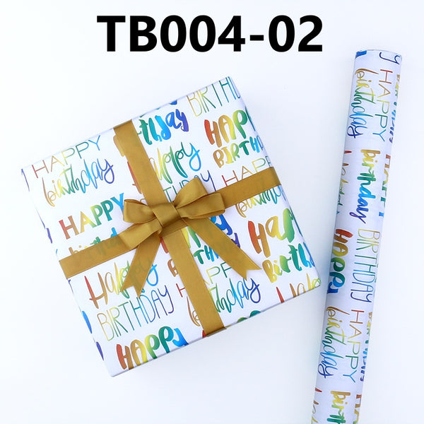 Happy Birthday Gift Paper