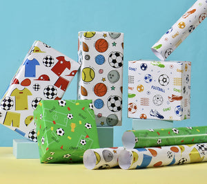 Football Gift Paper