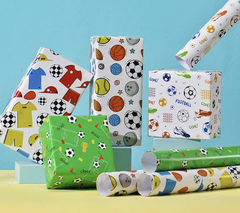 Football Gift Paper