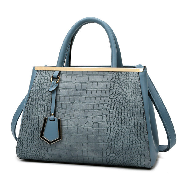 Stone Pattern Shoulder Messenger Bag