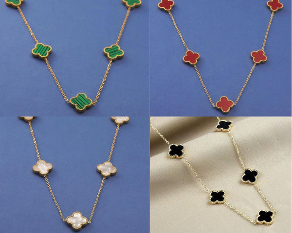 Stainless Steel Double-Sided Mother-Of-Pearl