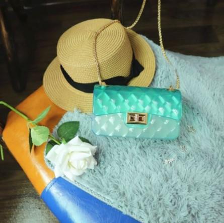 Jelly Quilted Chain Sidebag