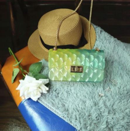 Jelly Quilted Chain Sidebag