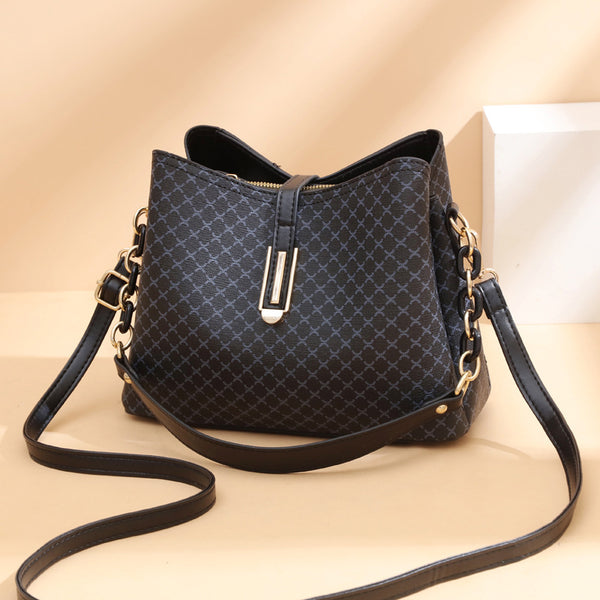 Single Shoulder Crossbody Bucket Bag