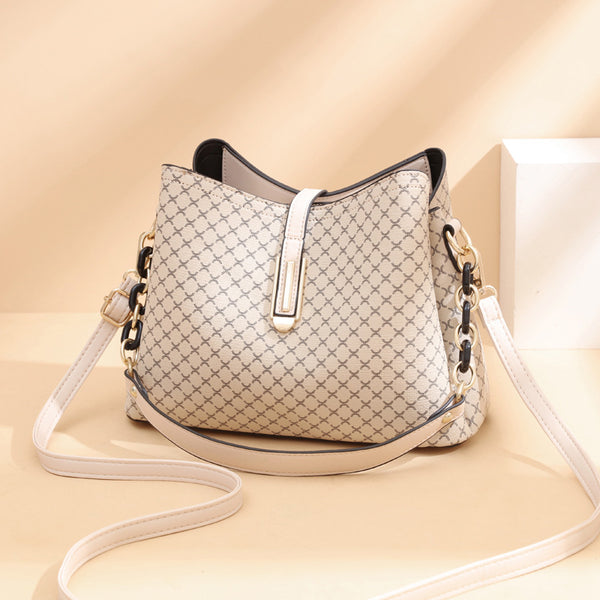 Single Shoulder Crossbody Bucket Bag