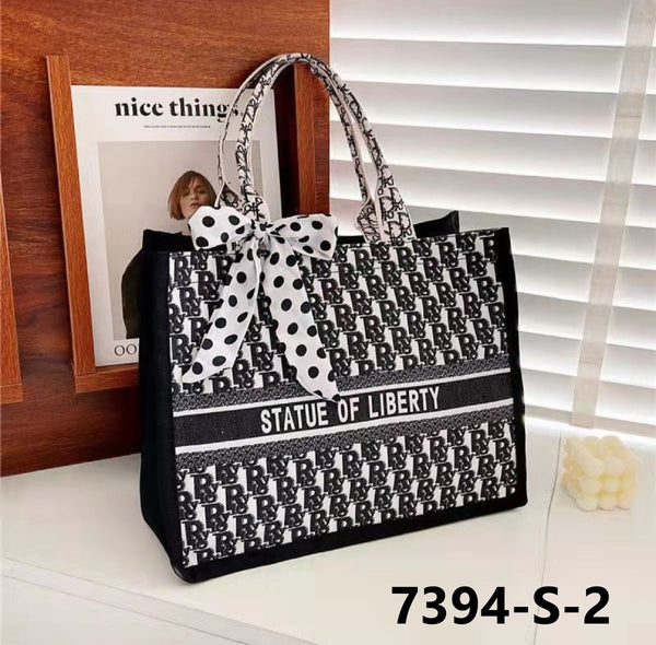 Graffiti Print Canvas Handbags