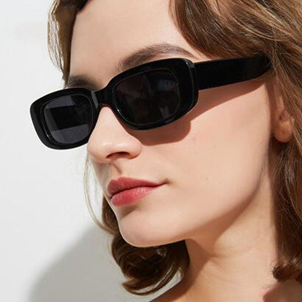 Trendy Small Frame Rectangular Sunglasses