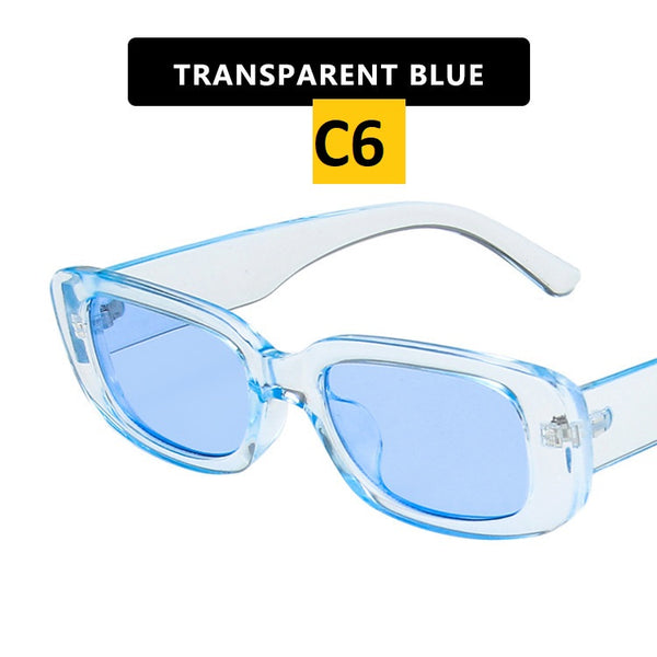 Trendy Small Frame Rectangular Sunglasses