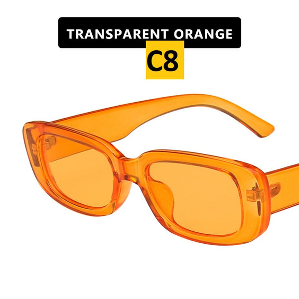 Trendy Small Frame Rectangular Sunglasses