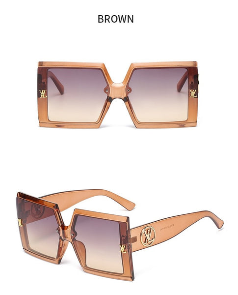 Vintage Big Frame Sunglasses