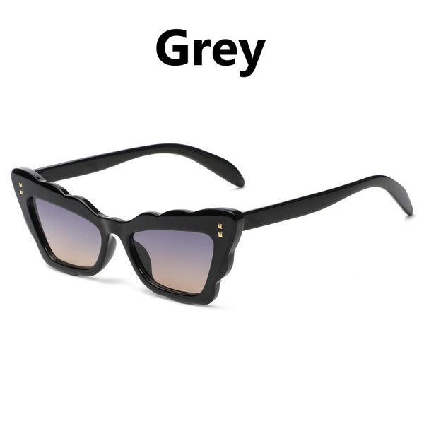 Wavy Cat Eye Sunglasses 451
