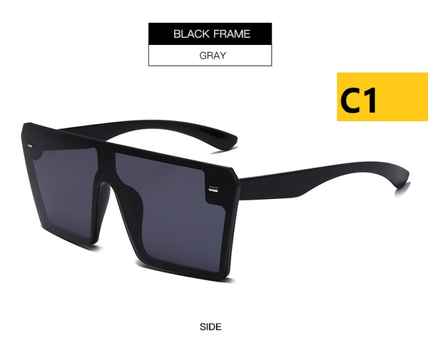 Oversized Transparent Sunglasses