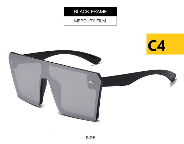 Oversized Transparent Sunglasses