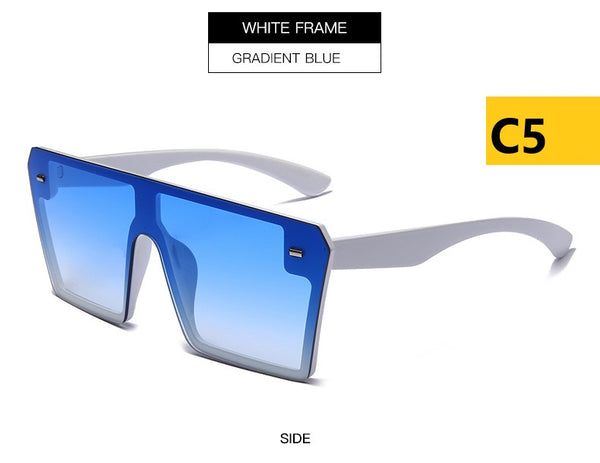 Oversized Transparent Sunglasses