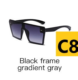 Oversized Transparent Sunglasses