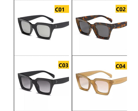 Square Vintage Oversized Sunglasses
