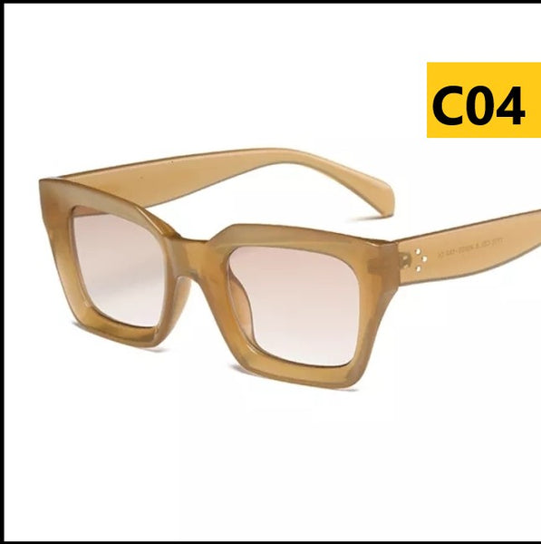 Square Vintage Oversized Sunglasses