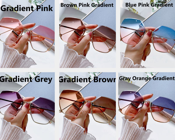 Large Frame Sunglasses 90106
